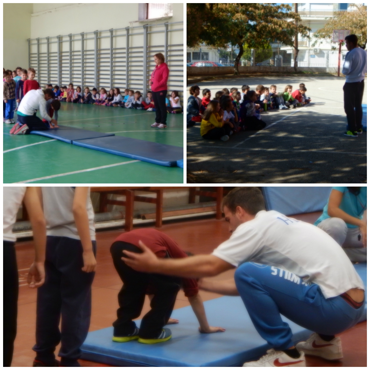 Τέστ ανίχνευσης ταλέντων από τον Όμιλο Ενόργανης Γυμναστικής Αλεξανδρούπολης.