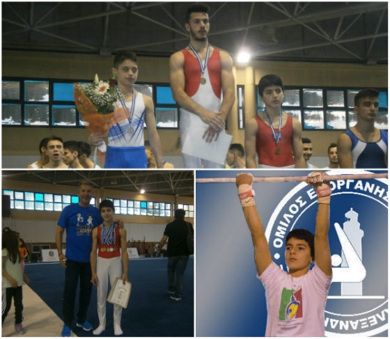 Σημαντική διάκριση για τον Ο.Ε.Γ.Α. στο Πανελλήνιο Πρωτάθλημα Ενόργανης 