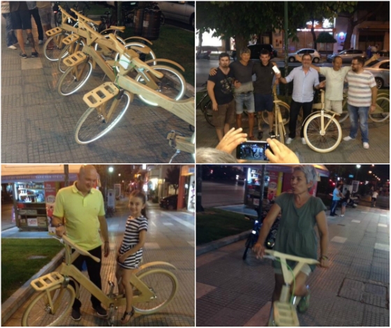 9.000 χλμ σε 100 μέρες με ξύλινα ποδήλατα της COCO-MAT