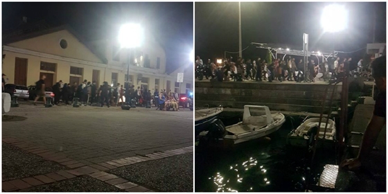 Περισσότεροι από 150 παράτυποι μετανάστες πέρασαν την νύχτα στο λιμάνι της Αλεξανδρούπολης