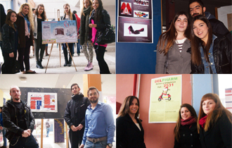 Με την μορφή posters έγινε η παρουσίαση των επιχειρηματικών ιδεών που διαγωνίζονται για τα τρία χρηματικά βραβεία.