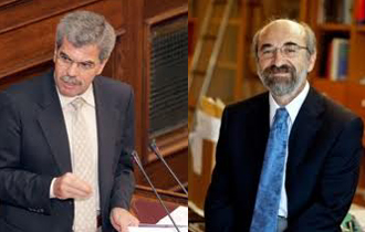 Αιτία ήταν ένα σχόλιο του κ. Ντόλιου για την εισήγηση του κ. Λαμπάκη για το πολυνομοσχέδιο.