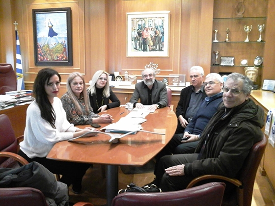 Το νέο Δ.Σ.“Η Νίκη της Σαμοθράκης” στο Δήμαρχο της Αλεξανδρούπολης