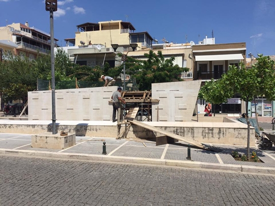 Σε επαναλειτουργία θα τεθεί το συντριβάνι στην πλατεία Ελευθερίας δίνοντας μια ευχάριστη πνοή για την πόλη