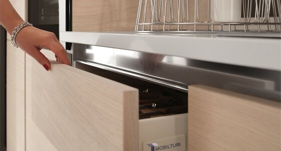 Μοντέρνο design σε μικρές κουζίνες