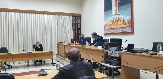 Ο Άγγελος Συρίγος εχθές συναντήθηκε με τον δήμαρχο και τους επικεφαλής των παρατάξεων του δημοτικού συμβουλίου Διδυμοτείχου. 