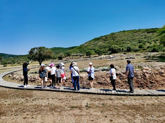 Με πολύ χαρά και κέφι πραγματοποιήθηκε η δράση ανακάλυψης της αρχαίας πόλης και της ιστορίας της! 