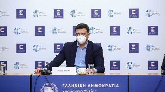 Ο υπουργός Υγείας, κ. Βασίλης Κικίλιας.