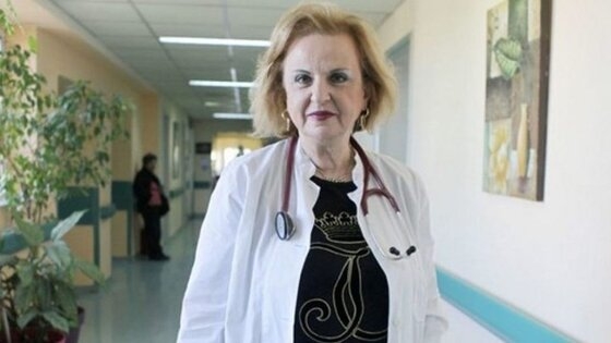 Η πρόεδρος της Ένωσης Ιατρών Νοσοκομείων Αθηνών Πειραιώς (ΕΙΝΑΠ), Ματίνα Παγώνη.