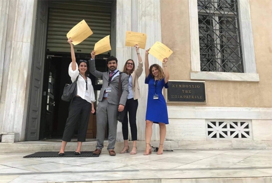 Πρώτη θέση για τη Νομική Κομοτηνής σε εθνικό διαγωνισμό εικονικής δίκης!