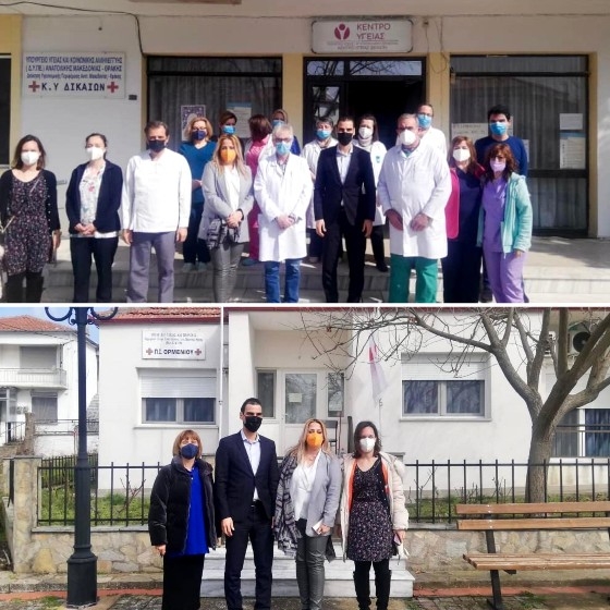 Στιγμιότυπα από την επίσκεψη του κ. Θεμιστοκλέους στον Έβρο.